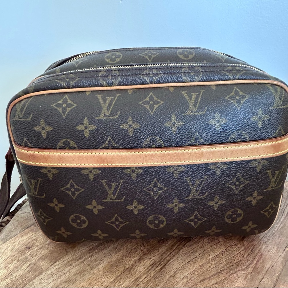 Authentic Louis Vuitton Monogram Reporter Crossbody Shoulder Bag Purse SP1010 - Picture 16 of 16